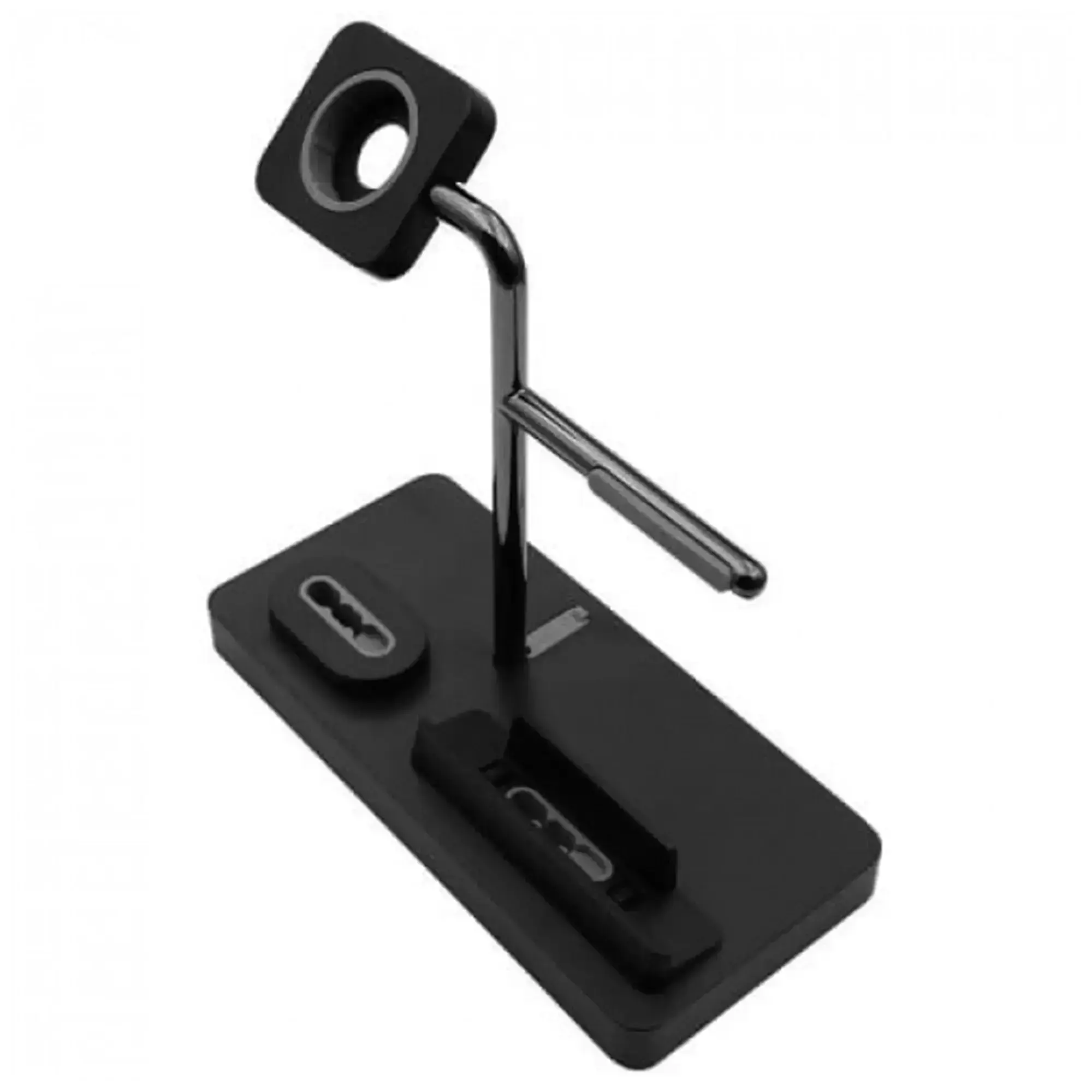 Подставка Macally 3 в 1 for Apple Watch / iPhone / AirPods - Black (MWATCHSTAND3)